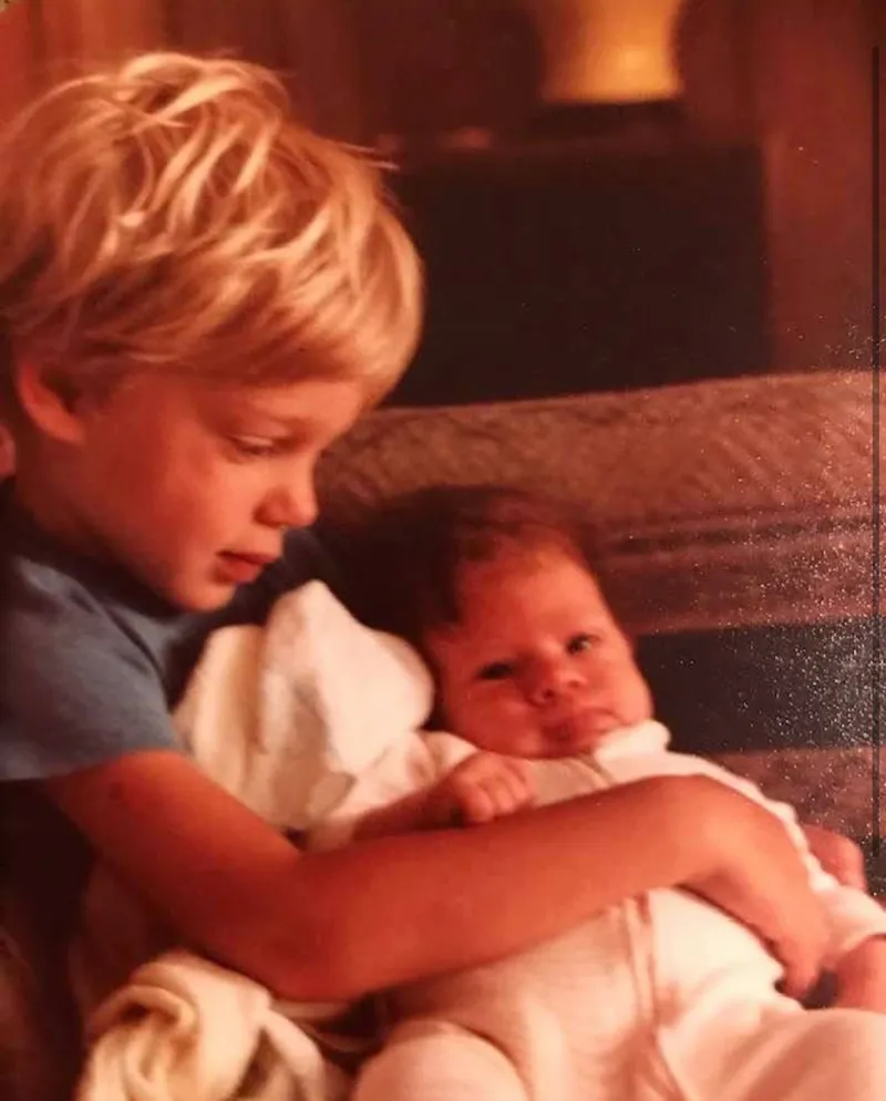Megan as a child